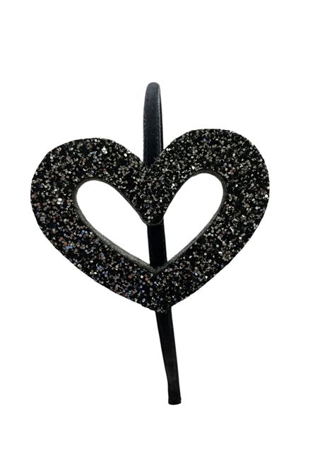 Cerchietto cuore glitter Rò Rò | CR.412 GLIT CUOREGR